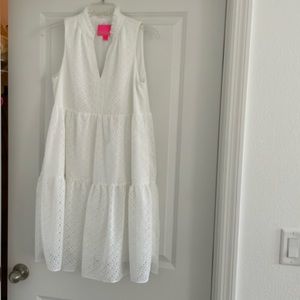 Lilly Pulitzer Novella Swing Dress in white